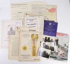 Dokumente Konvolut Gas Ofenbau