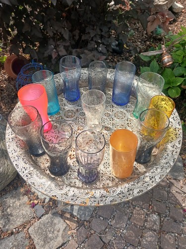 13 x sammelgläser - 💧gh💧,