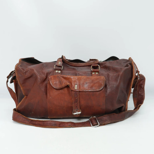 Gusti leder weekender unisex - gusti, weekender,