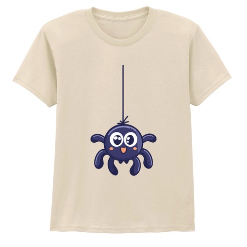 Lustiges kinder shirt spinne - lustiges,