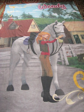 Mädchen Bettwäsche - 1 Bezug 1,90 x 1,30, 1 Kopfkissen 75 x 75 mit Reißverschluß