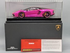 Modellautos 1:18 MR Lamborghini Aventador LP700-4 Flash Pink Ltd. 02/15 mit OVP