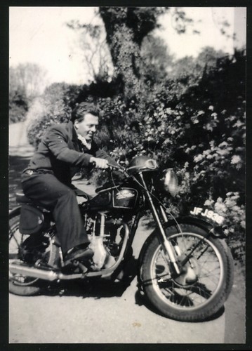 Fotografie motorrad velocette - fotografie,
