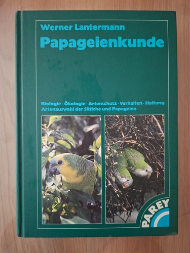 Buch papageienkunde werner - papageienkunde,