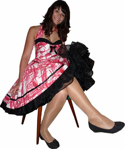 50er jahre petticoatkleid - 50er,
