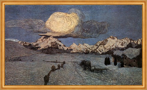 Triptychon der alpen - alpen., tod