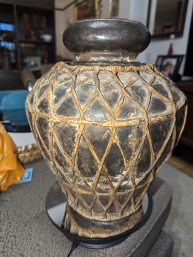Antike große metall - große, vase