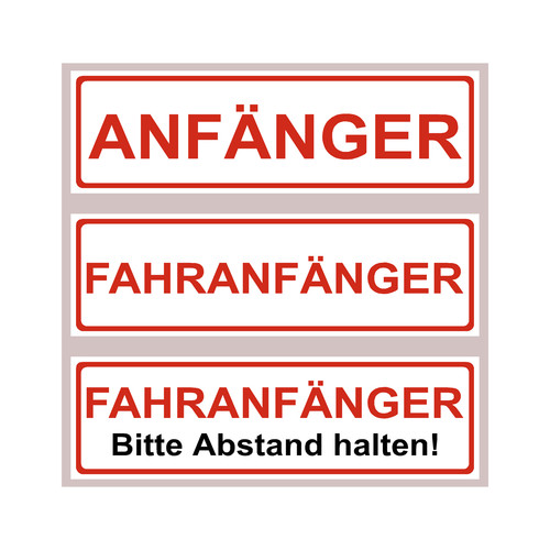 Magnetschild für