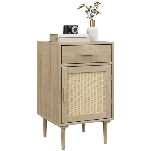 Homcom nachttisch mit - homcom,