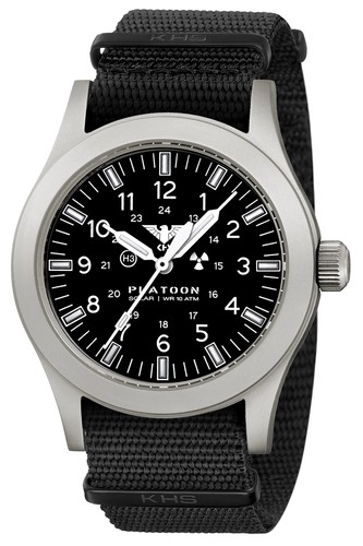 Khs herrenuhr platoon solar - herrenuhr,