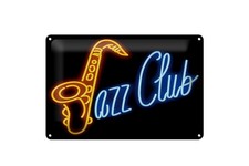 Blechschild Retro 20x30 cm