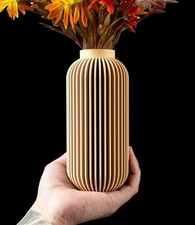 3D Design Blumentopf „Yao Flowe“ – Moderne Vase/Übertopf aus dem Bergischen Land