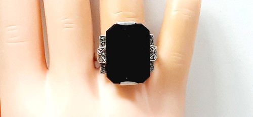 Art deco silber - deco, ring