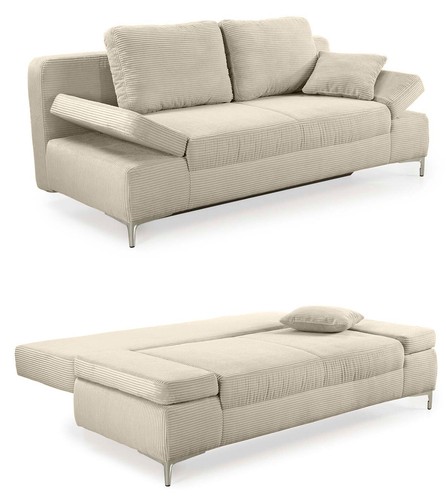 Schlafsofa federkern armlehnen - schlafsofa,