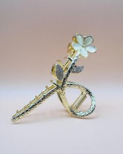 Haarklammer Blumen Metall Greifer Clip Großer Hai Clip *NEU*