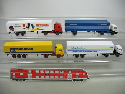 Wiking 4x sattelzug - h0,