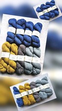 900g Rowan Moordale blau, grau