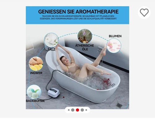 Luftsprudelbad für badewanne - luftsprudelbad,