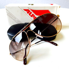 vintage ALPINA PC73 PROCAR SERIES gold sunglasses W.Germany rare TR3 M1 M6 LARGE