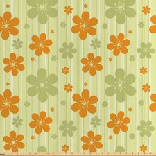 Blumen Satin Stoff als