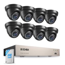ZOSI 8CH 1080P DVR 2MP