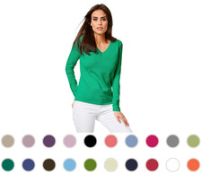 Pullover Damen V-Ausschnitt