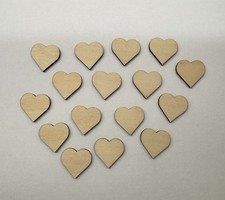Deko herzen holz hochzeit - herzen,