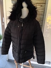 Steppjacke Gr. XXL ( fällt aus wie XL) Lonsdale schwarz mit Fellkragen abnehmbar