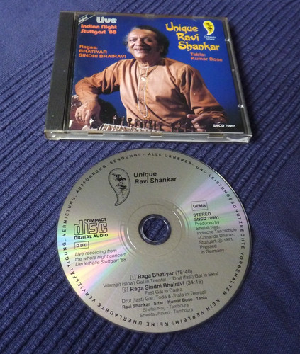 Unique ravi shankar - cd, live