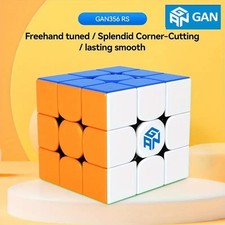 GAN 356 RS Speed Cube - 3x3 stickerless PREMIUM Profi Zauberwürfel--