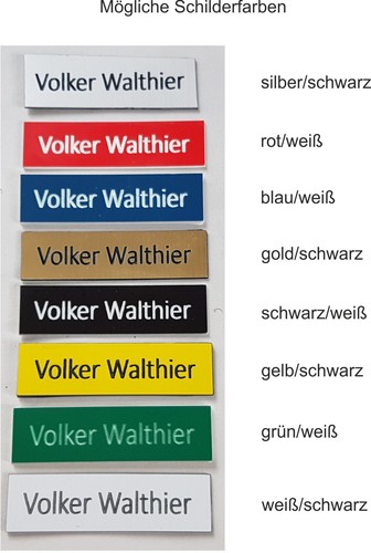 Türschild klingelschild - ,,