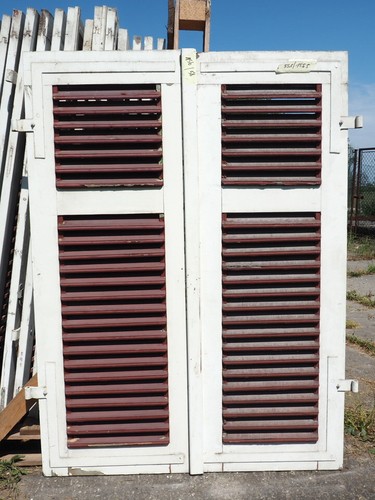 Paar fensterläden holzladen - paar,