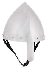 ULFBERTH Konischer Nasalhelm Olmütz 2mm Stahl Wikingerhelm Mittelalter LARP Helm