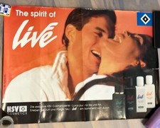 Plakat Poster Hamburger SV HSV Parfüm HSV Cosmetics Rat Selten 80x60cm