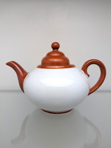 Art deco porzellan teekanne - ,