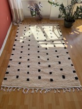 Neuer Berberteppich aus Schafswolle|Handgefertigt im Atlasgebirge in Marokko