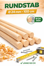 24mm diy bastel holzrundstab - diy,