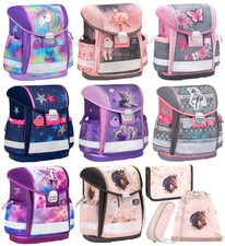 Belmil Schulranzen Set Classy 4-tlg Grundschule Schulrucksack Tasche Mädchen 403