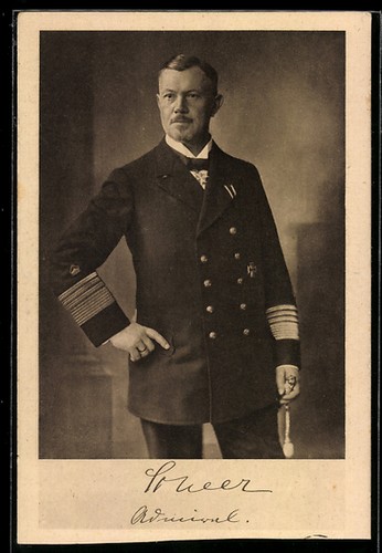 Admiral reinhard scheer - ak,