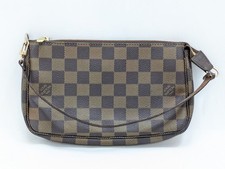 LOUIS VUITTON Damier Ebene Pochette Accessoires Tasche Braun N41206 CA0017 Auth