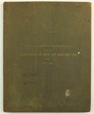 Signal Service Tornado May 1879 Kansas Nebraska Missouri War Dept Weather Map