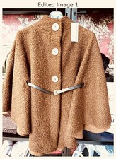 ✨ Eleganter Woll-Cape-Mantel – NEU & hochwertig ✨