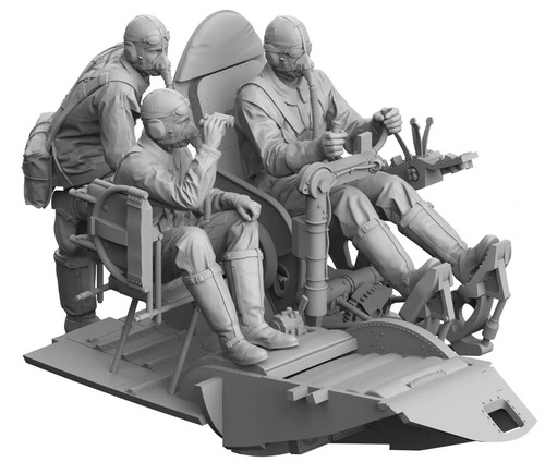 Pilots resin figures - resin,