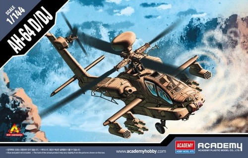 Academy 12625 144 64d - academy, ah-64d/dj