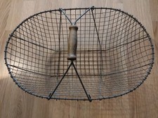 Drahtkorb mit Henkel Kartoffelkorb Metallkorb Metall Korb  50x35x20/25cm Deko 