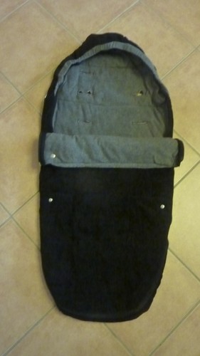 Fußsack schwarz grau für - grau,