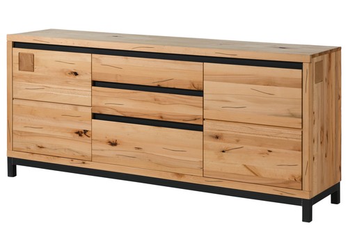 Sideboard kernbuche 190x45x85 - kernbuche,
