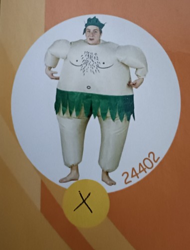 Tarzan aufblasbares kostüm - tarzan,