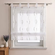 Raffrollo Schlaufen Gardine