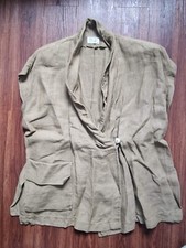 Weste Damen Ärmellos beige